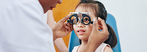 child eye exam